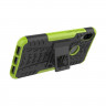 Чехол Hybrid Armor для Xiaomi Redmi Note 7 / Redmi Note 7 Pro (черный + зеленый)