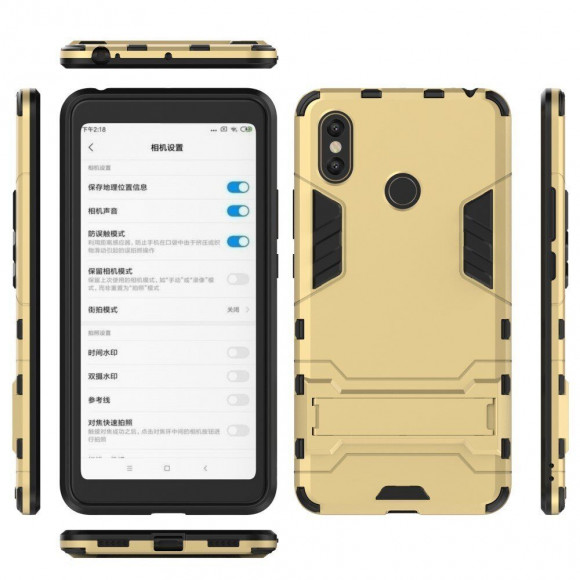 Чехол Duty Armor для Xiaomi Mi Max 3 (золотой) Чехол Duty Armor для Xiaomi Mi Max 3 (золотой)
