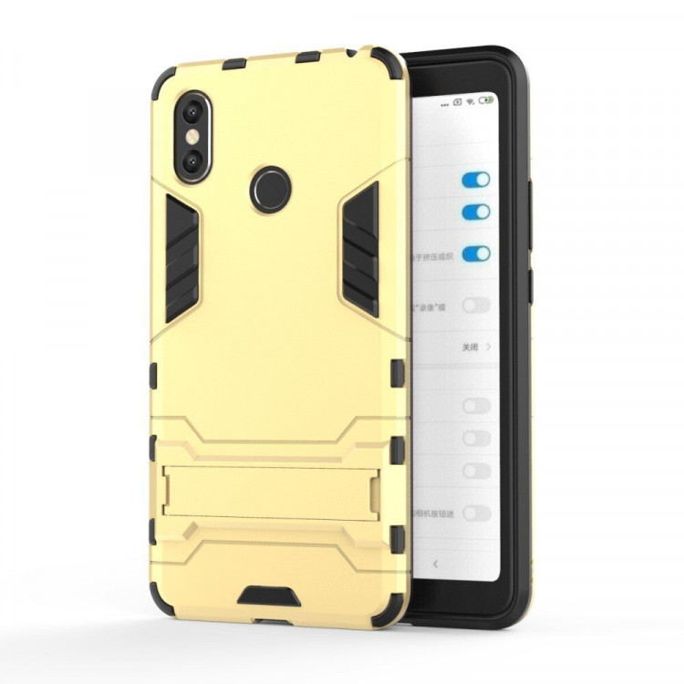 Чехол Duty Armor для Xiaomi Mi Max 3 (золотой)