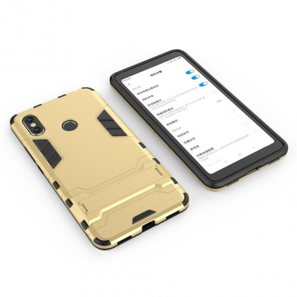 Чехол Duty Armor для Xiaomi Mi Max 3 (золотой) Чехол Duty Armor для Xiaomi Mi Max 3 (золотой)