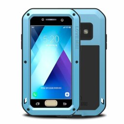 Гибридный чехол LOVE MEI для Samsung Galaxy A3 (2017) SM-A320F (голубой)