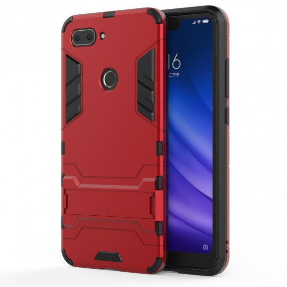 Чехол Duty Armor для Xiaomi Mi 8 Lite (красный) Чехол Duty Armor для Xiaomi Mi 8 Lite (красный)