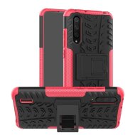 Чехол Hybrid Armor для Xiaomi Mi CC9 / Xiaomi Mi 9 Lite (черный + розовый) Чехол Hybrid Armor для Xiaomi Mi CC9 / Xiaomi Mi 9 Lite (черный + розовый)