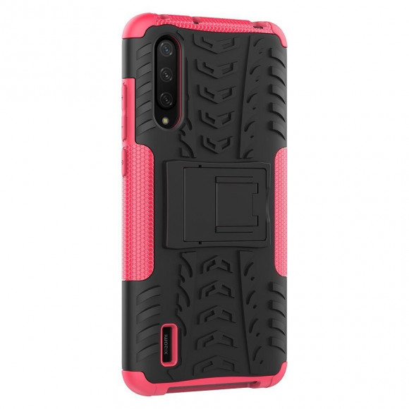 Чехол Hybrid Armor для Xiaomi Mi CC9 / Xiaomi Mi 9 Lite (черный + розовый) Чехол Hybrid Armor для Xiaomi Mi CC9 / Xiaomi Mi 9 Lite (черный + розовый)