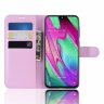 Чехол для Samsung Galaxy A40 (розовый)