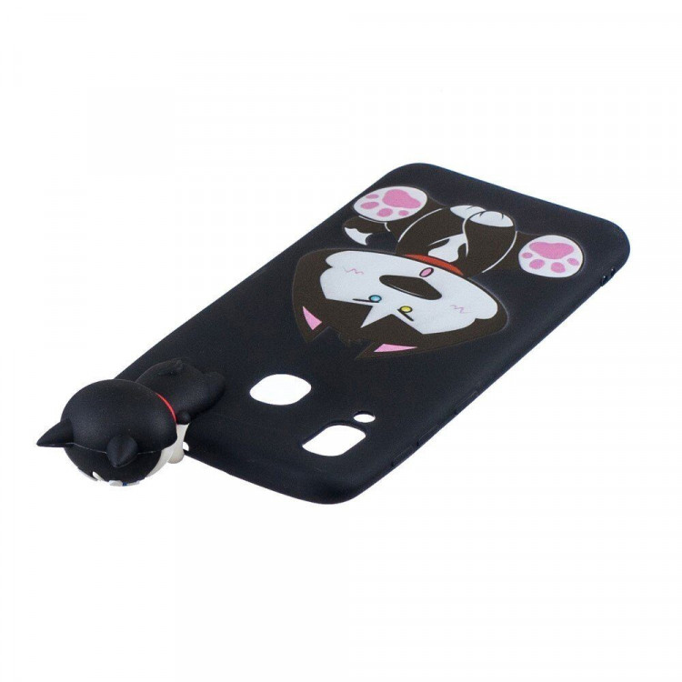 Силиконовый чехол 3D для Samsung Galaxy A30 / Galaxy A20 (Dog)