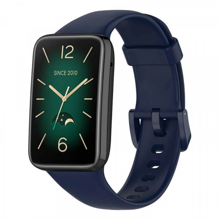 Силиконовый ремешок для Xiaomi Smart Band 7 Pro (темно-синий)