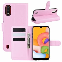 Чехол для Samsung Galaxy A01 (розовый)