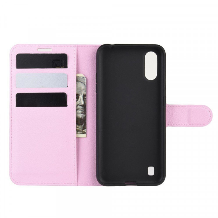 Чехол для Samsung Galaxy A01 (розовый)