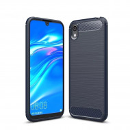 Чехол-накладка Carbon Fibre для Huawei Y5 (2019) / Honor 8S (темно-синий) Чехол-накладка Carbon Fibre для Huawei Y5 (2019) / Honor 8S (темно-синий)