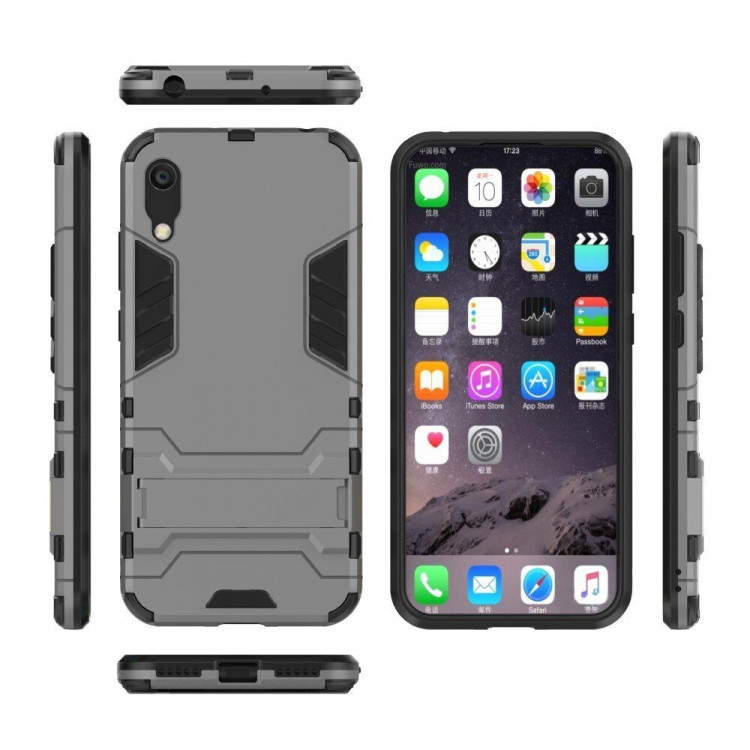 Чехол Duty Armor для Huawei Y6 Pro (2019) (серый)