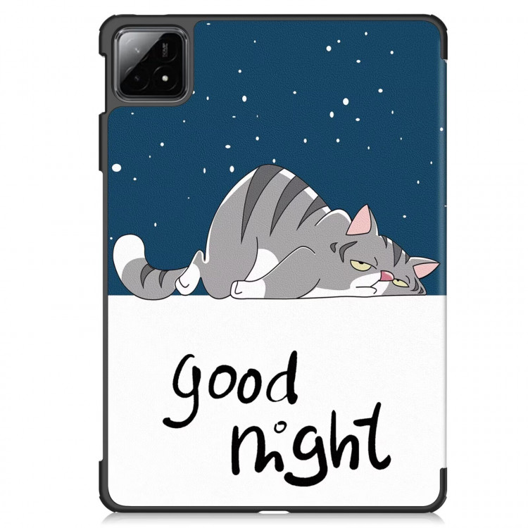 Чехол для Xiaomi Pad 6S Pro (Good Night Cat)
