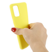 Силиконовый чехол Mobile Shell для Samsung Galaxy S20 (желтый)