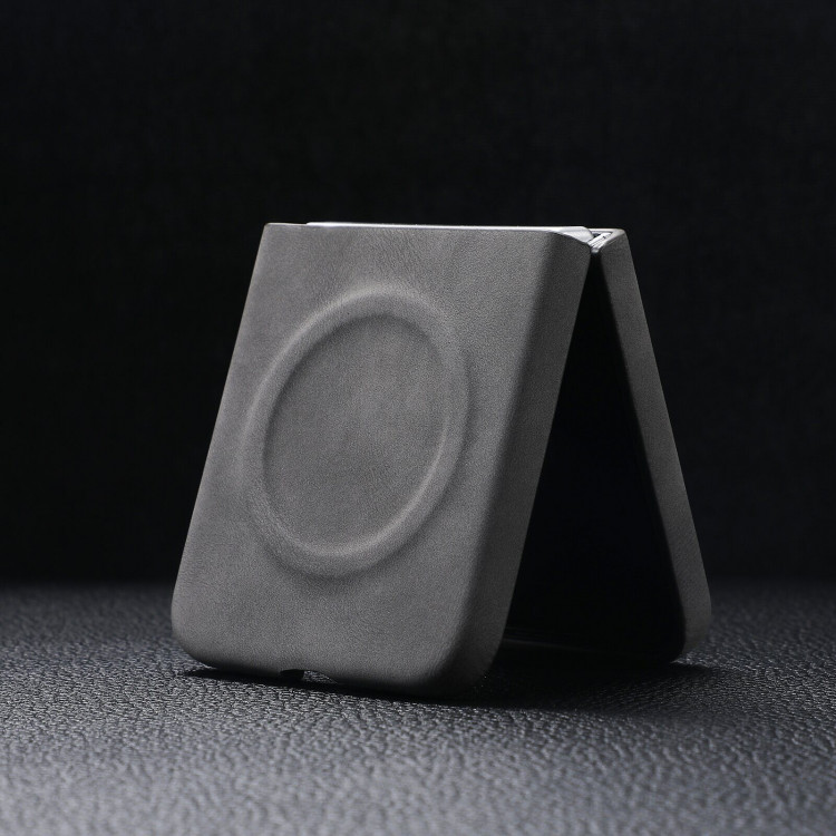 Чехол с MagSafe для Samsung Galaxy Z Flip6 (серый)