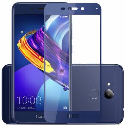 Защитное стекло 3D для Huawei Honor 6C Pro / Honor V9 Play (голубой)