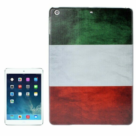 Пластиковый чехол Retro Italy Flag для iPad Air