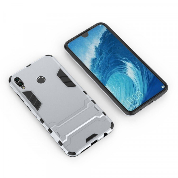 Чехол Duty Armor для Huawei Honor 8X Max (серебряный)