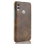 Чехол Litchi Texture для Huawei Honor 10 Lite / P Smart (2019) (коричневый)