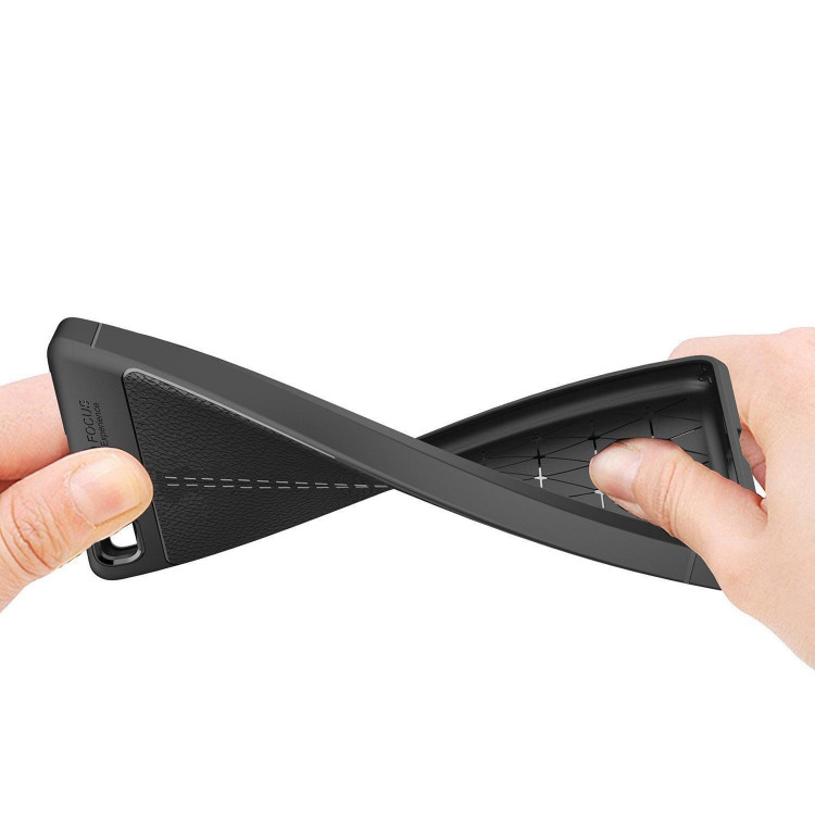 Чехол-накладка Litchi Grain для Huawei P8 Lite (красный)