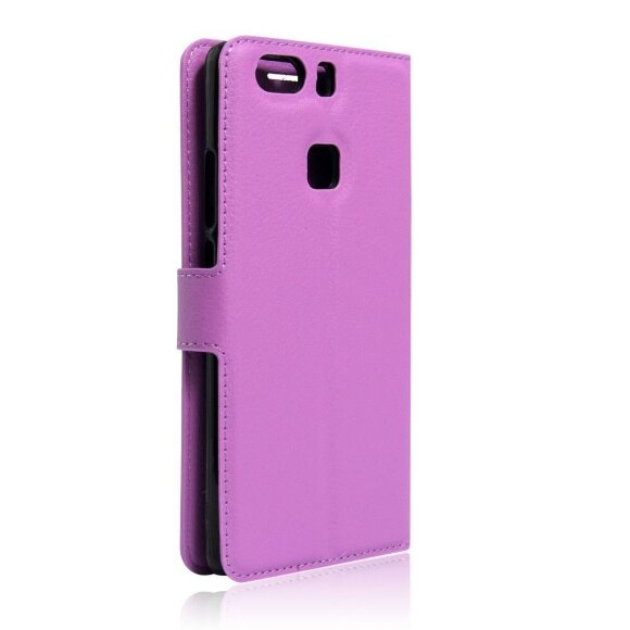 Чехол с визитницей для Huawei P9 Plus (фиолетовый)
