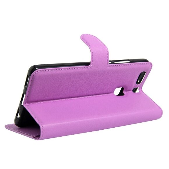 Чехол с визитницей для Huawei P9 Plus (фиолетовый)