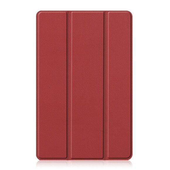 Планшетный чехол для Realme Pad 10.4 (цвет - красное вино) с магнитом Планшетный чехол для Realme Pad 10.4 (цвет - красное вино) с магнитом