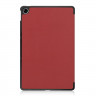 Планшетный чехол для Realme Pad 10.4 (цвет - красное вино) с магнитом