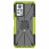 Чехол Armor Shockproof Ring Holder для Infinix Note 11 Pro (черный + зеленый)