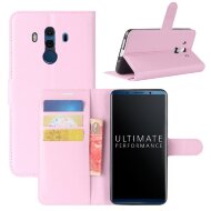 Чехол с визитницей для Huawei Mate 10 Pro (розовый) Чехол с визитницей для Huawei Mate 10 Pro (розовый)