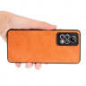 Чехол из экокожи для Infinix Note 11 Pro (оранжевый)