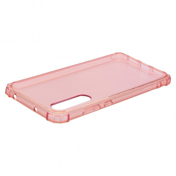 Силиконовый чехол с усиленными бортиками для Huawei P20 Pro / P20 Plus (розовый)