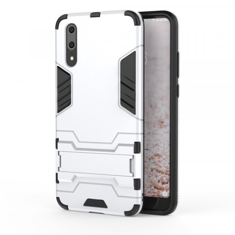 Чехол Duty Armor для Huawei P20 (серебряный)