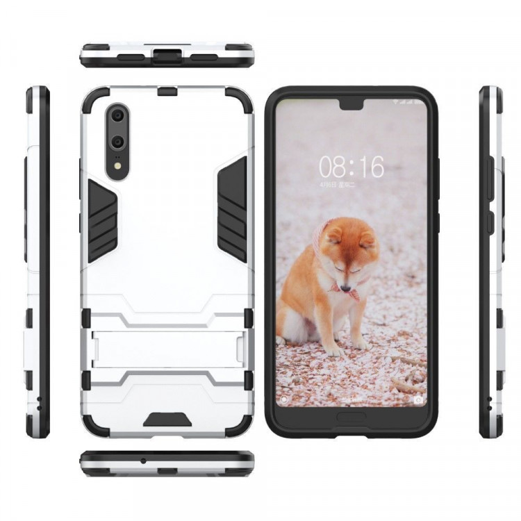 Чехол Duty Armor для Huawei P20 (серебряный)