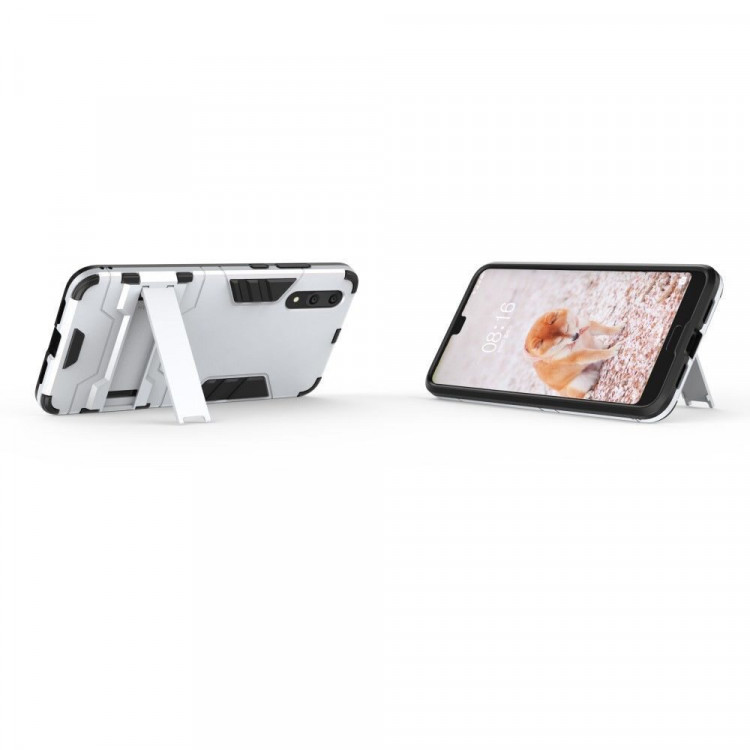 Чехол Duty Armor для Huawei P20 (серебряный)