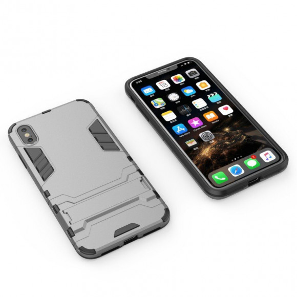 Чехол Duty Armor для iPhone XS Max (серый) Чехол Duty Armor для iPhone XS Max (серый)