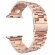 Стальной браслет Solid Stainless для Apple Watch 44 и 42мм (розовое золото)