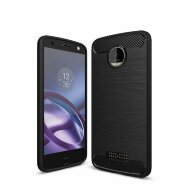 Чехол-накладка Carbon Fibre для Motorola Moto Z Force (черный) Чехол-накладка Carbon Fibre для Motorola Moto Z Force (черный)