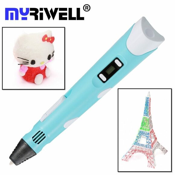 3D ручка MyRiwell RP100B (голубой) | 3D ручки