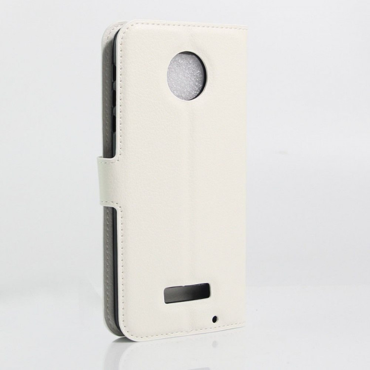 Чехол с визитницей для Motorola Moto Z (белый)