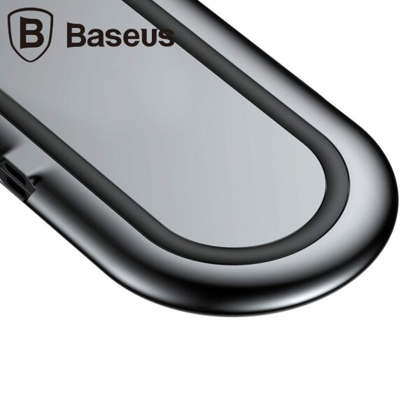 Двойное беспроводное зарядное устройство Baseus Dual Positions (черный) Двойное беспроводное зарядное устройство Baseus Dual Positions (черный)