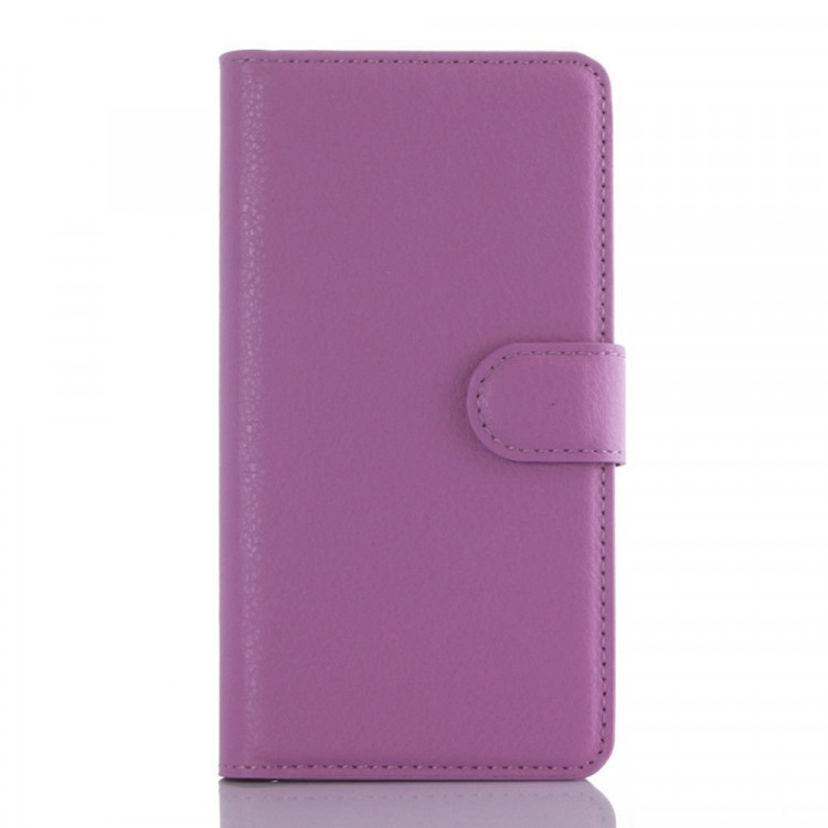 Чехол с визитницей для Lenovo A6000 (фиолетовый)