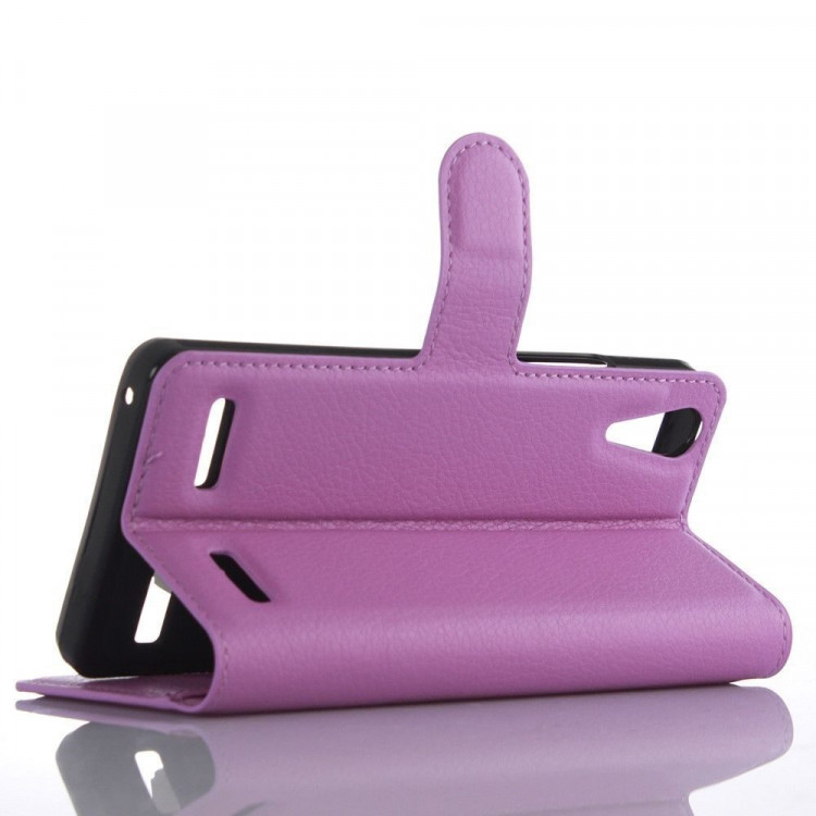 Чехол с визитницей для Lenovo A6000 (фиолетовый)
