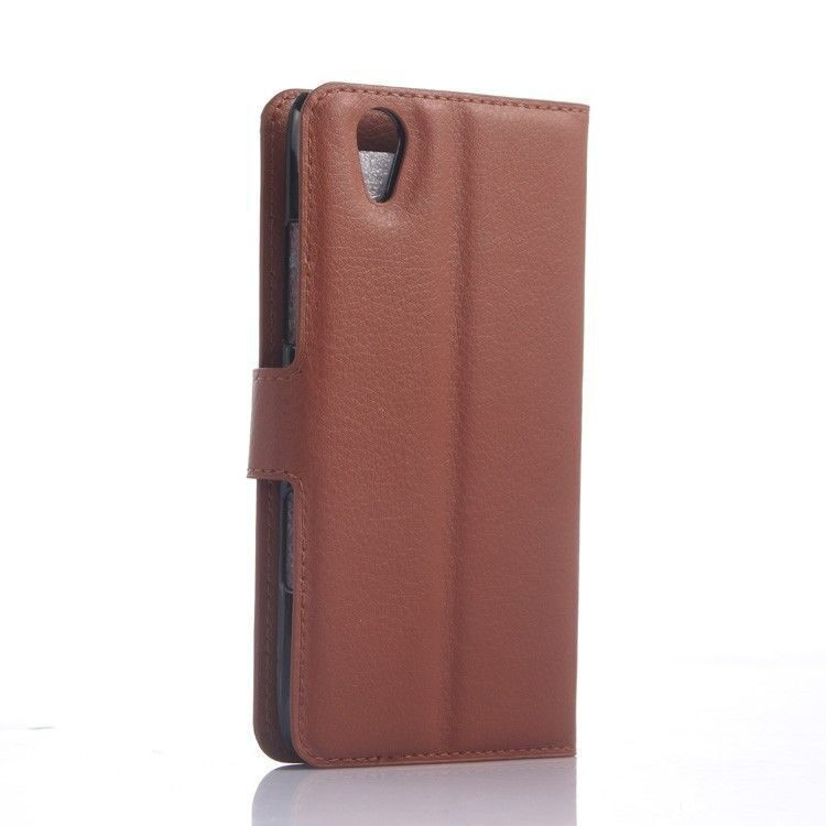 Чехол с визитницей для Lenovo Vibe X (коричневый)