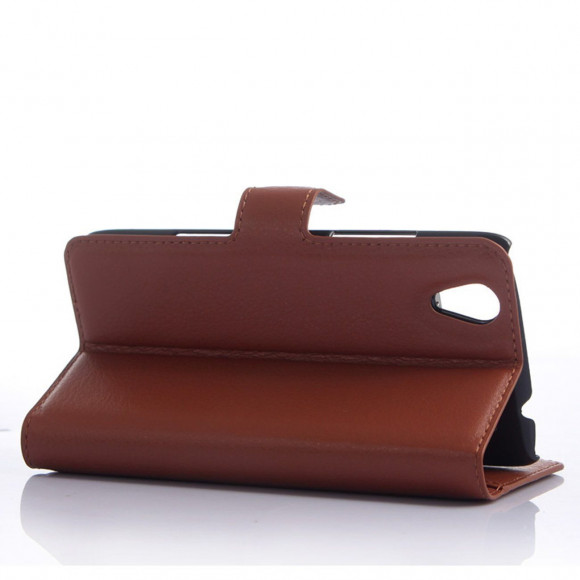 Чехол с визитницей для Lenovo Vibe X (коричневый) Чехол с визитницей для Lenovo Vibe X (коричневый)