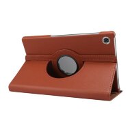 Поворотный чехол для Lenovo Tab M10 Plus, TB-X606 - 10,3 дюйма (коричневый) Поворотный чехол для Lenovo Tab M10 Plus, TB-X606 - 10,3 дюйма (коричневый)
