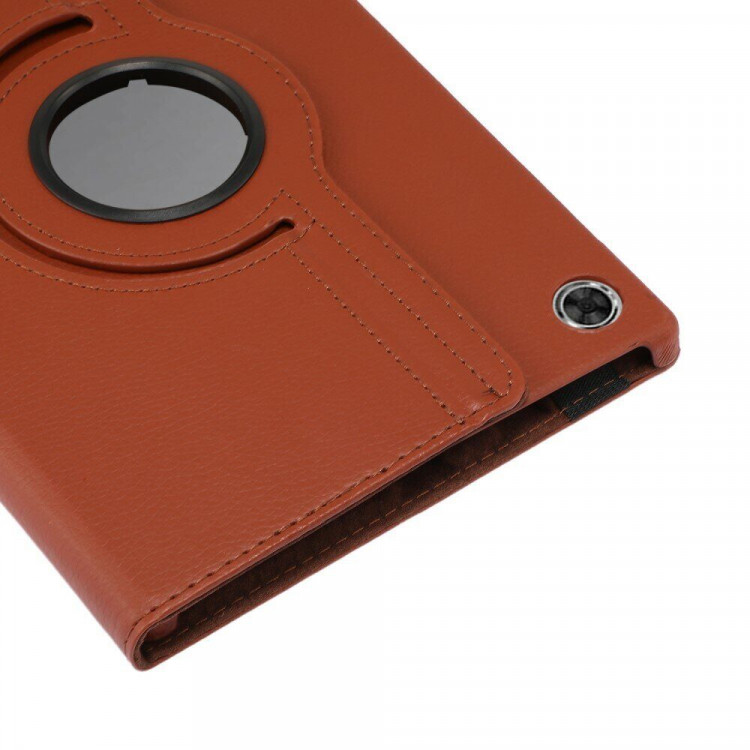 Поворотный чехол для Lenovo Tab M10 Plus, TB-X606 - 10,3 дюйма (коричневый)