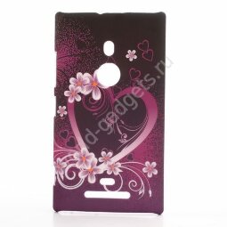 Пластиковый чехол Sweat Heart Floral для Nokia Lumia 925