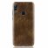 Кожаная накладка-чехол Litchi Texture для Asus Zenfone Max Pro (M2) ZB631KL (коричневый)