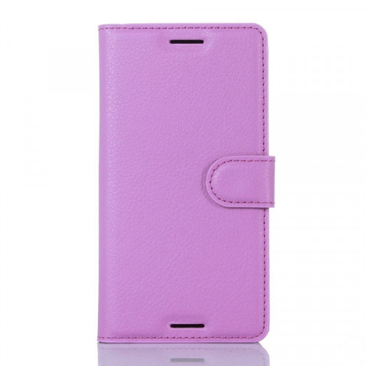 Чехол с визитницей для Sony Xperia L1 (фиолетовый)