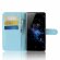 Чехол с визитницей для Sony Xperia XZ3 (голубой)